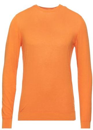 Uomo Pullover Arancione 52 100% Cotone