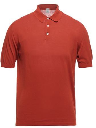 Uomo Polo Ruggine S 100% Cotone