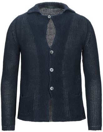 Uomo Cardigan Avio 54 100% Lino