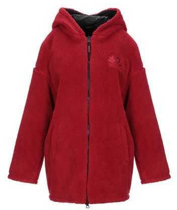 Donna Teddy coat Rosso XS 55% Poliestere 45% Acrilico