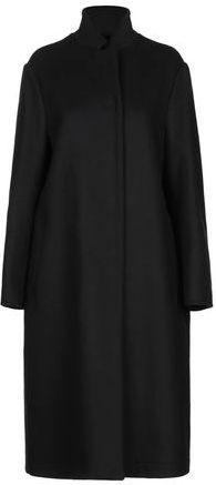 Donna Cappotto Nero 40 80% Lana 20% Poliammide