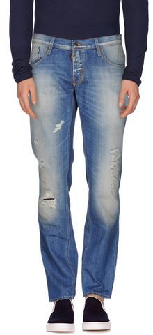 Uomo Pantaloni jeans Blu 30 100% Cotone