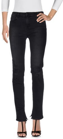 Donna Pantaloni jeans Nero 24 93% Cotone 5% Poliestere 2% Elastan