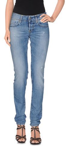 Donna Pantaloni jeans Blu 29 100% Cotone