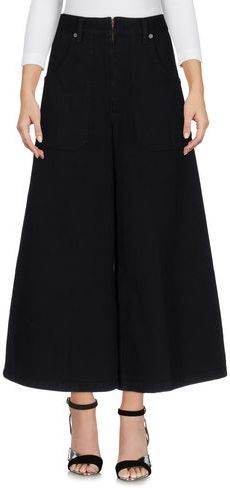 Donna Pantaloni jeans Nero 26 100% Cotone