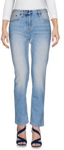 Donna Pantaloni jeans Blu 36 100% Cotone
