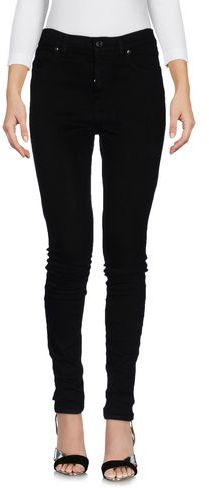 Donna Pantaloni jeans Nero 33 92% Cotone 6% Poliestere 2% Poliuretanica