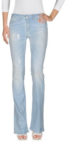 Donna Pantaloni jeans Blu 27 99% Cotone 1% Elastan