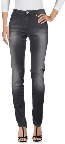 Donna Pantaloni jeans Nero 26 76% Cotone 22% Poliestere 2% Elastan