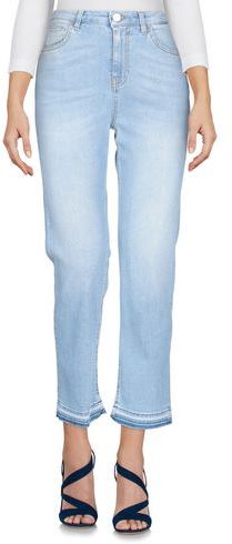 Donna Pantaloni jeans Blu 27 91% Cotone 7% Poliestere 2% Elastan