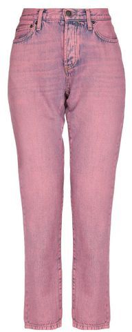 Donna Pantaloni jeans Rosa 26 100% Cotone