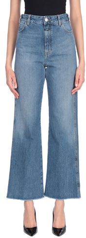 Donna Pantaloni jeans Blu 25 100% Cotone