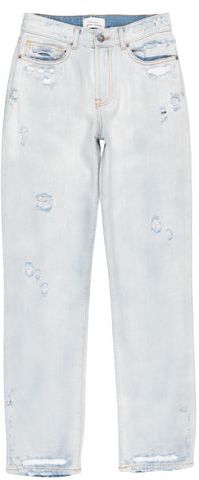 Donna Pantaloni jeans Blu XS 100% Cotone