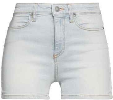 Donna Shorts jeans Blu XS 99% Cotone 1% Elastan