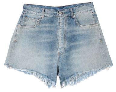 Donna Shorts jeans Blu 28 100% Cotone