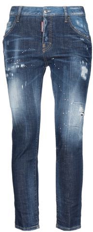 Donna Pantaloni jeans Blu 42 98% Cotone 2% Elastan