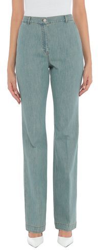 Donna Pantaloni jeans Blu 38 100% Cotone