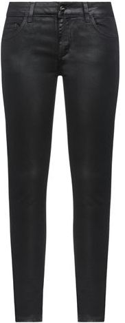 Donna Pantaloni jeans Nero 28 98% Cotone 2% Elastan