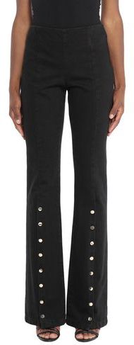 Donna Pantaloni jeans Nero 28 100% Cotone