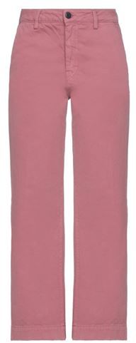 Donna Pantaloni jeans Rosa antico 40 100% Cotone
