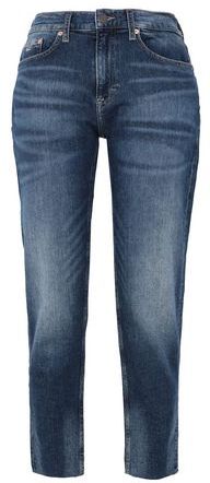 Donna Pantaloni jeans Blu 26W-30L 99% Cotone 1% Elastan