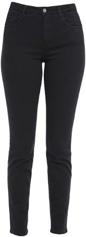 Donna Pantaloni jeans Nero 28 98% Cotone 2% Elastan