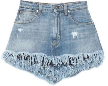 Donna Shorts jeans Blu 27 100% Cotone