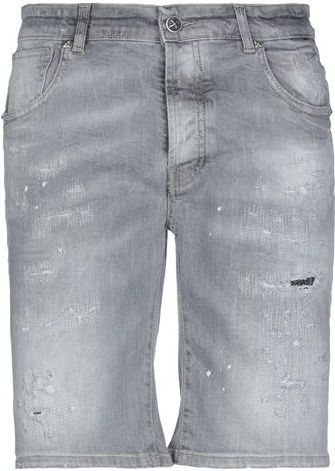 Uomo Shorts jeans Grigio 30 98% Cotone 2% Elastan