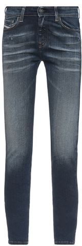 Donna Pantaloni jeans Blu 24W-32L 90% Cotone 7% Poliestere 3% Elastan