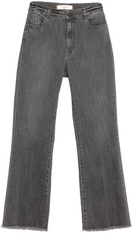 Donna Pantaloni jeans Nero 30 98% Cotone 2% Elastan