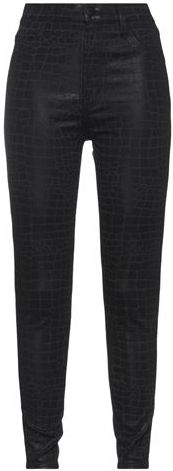 Donna Pantaloni jeans Nero 24 88% Cotone 8% Poliestere 4% Elastan