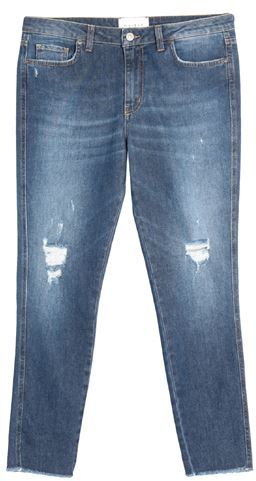Donna Pantaloni jeans Blu 27 98% Cotone 2% Elastan