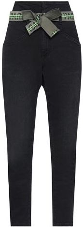 Donna Pantaloni jeans Nero 28 98% Cotone 2% Elastan