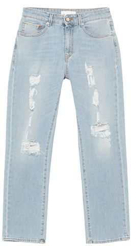 Donna Pantaloni jeans Blu 25 98% Cotone 2% Elastan
