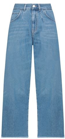 Donna Pantaloni jeans Blu 25 100% Cotone