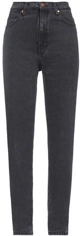 Donna Pantaloni jeans Nero 28 59% Lyocell 39% Poliestere 2% Elastan