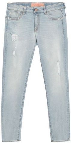 Donna Pantaloni jeans Blu 27 93% Cotone 5% Poliestere 2% Elastan