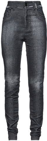 Donna Pantaloni jeans Nero 26 88% Cotone 10% Poliestere 2% Elastan