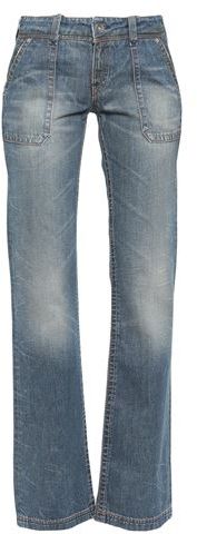 Donna Pantaloni jeans Blu 28W-34L 100% Cotone