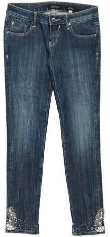 Donna Pantaloni jeans Blu 25 98% Cotone 2% Elastan