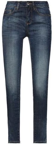 Donna Pantaloni jeans Blu 25 98% Cotone 2% Elastan