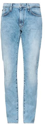Uomo Pantaloni jeans Blu 30W-34L 98% Cotone 2% Elastan