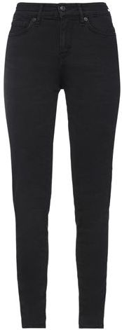 Donna Pantaloni jeans Nero 26W-34L 97% Cotone 3% Elastan