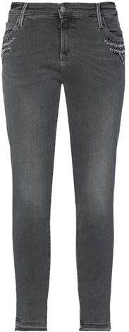 Donna Pantaloni jeans Grigio 24 81% Cotone 17% Poliestere 2% Elastan