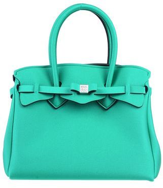 Donna Borsa a mano Verde 50% Poliestere 40% Poliammide 10% Elastan