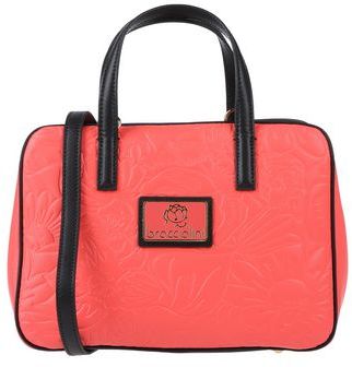 Donna Borsa a mano Corallo Altre Fibre