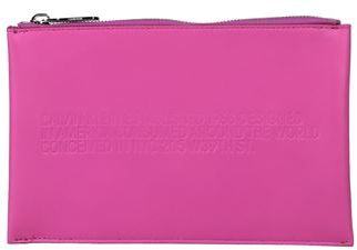 Donna Borsa a mano Fucsia Pelle