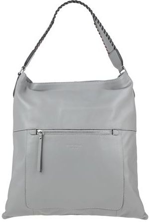 Donna Borsa a mano Grigio chiaro Pelle