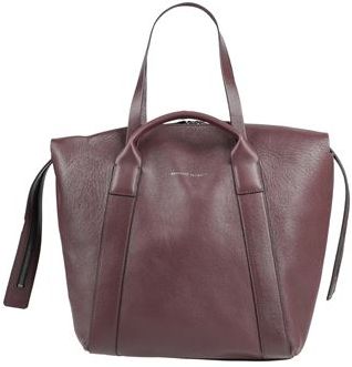 Donna Borsa a mano Bordeaux Pelle