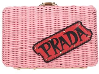 Donna Borsa a mano Rosa Pelle Altre Fibre